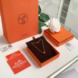 Hermes Women Mini Pop H Pendant-Red H147992F B7