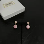 Miu Miu Women Metal and Pearl Earrings 5IO1102F79F0011