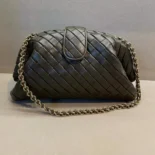 Bottega Veneta Women Teen Lauren 1980 With Chain-Kaki 785807V40Z13387