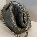 Bottega Veneta Women Teen Lauren 1980 With Chain-Kaki 785807V40Z13387