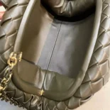 Bottega Veneta Women Teen Lauren 1980 With Chain-Kaki 785807V40Z13387