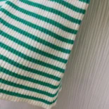 Dior Women Dioriviera Short-Sleeved Sweater Aqua Cashmere and Wool Knit