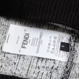 Fendi Women Cardigan Black FF Cashmere Cardigan