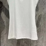 Loewe Women Anagram Tank Top in Cotton-White S359Y23X84