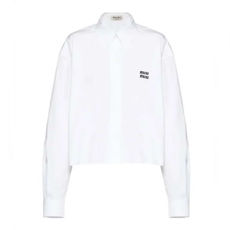 Miu Miu Women Striped Cotton Shirt MK1659_14BC_F0X24_S_OOO