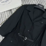 Prada Women Poplin Mini-dress P3N15E_1XV2_F0002_S_OOO
