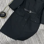 Prada Women Poplin Mini-dress P3N15E_1XV2_F0002_S_OOO