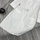 Prada Women Poplin Mini-dress P3N15E_1XV2_F0009_S_OOO