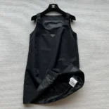 Prada Women Sleeveless Re-Nylon Dress 230715_1WQ8_F0002_S_OOO