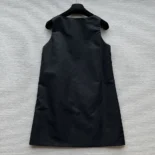 Prada Women Sleeveless Re-Nylon Dress 230715_1WQ8_F0002_S_OOO