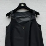 Prada Women Sleeveless Re-Nylon Dress 230715_1WQ8_F0002_S_OOO