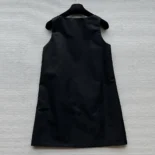 Prada Women Sleeveless Re-Nylon Dress 230715_1WQ8_F0002_S_OOO