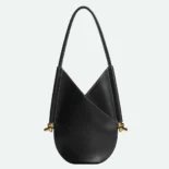 Bottega Veneta Women Small Solstice Shoulder Bag in Calf Leather with Signature Knot Details