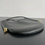 Bottega Veneta Women Small Solstice Shoulder Bag in Calf Leather with Signature Knot Details