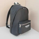 Burberry Men Logo Print ECONYL Backpack-Black 80634951