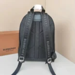 Burberry Men Logo Print ECONYL Backpack-Black 80634951