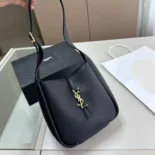 Saint Laurent YSL Women Le 5 à 7 Supple Baby in Grained Leather 809461AADUU1000