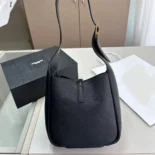Saint Laurent YSL Women Le 5 à 7 Supple Baby in Grained Leather 809461AADUU1000