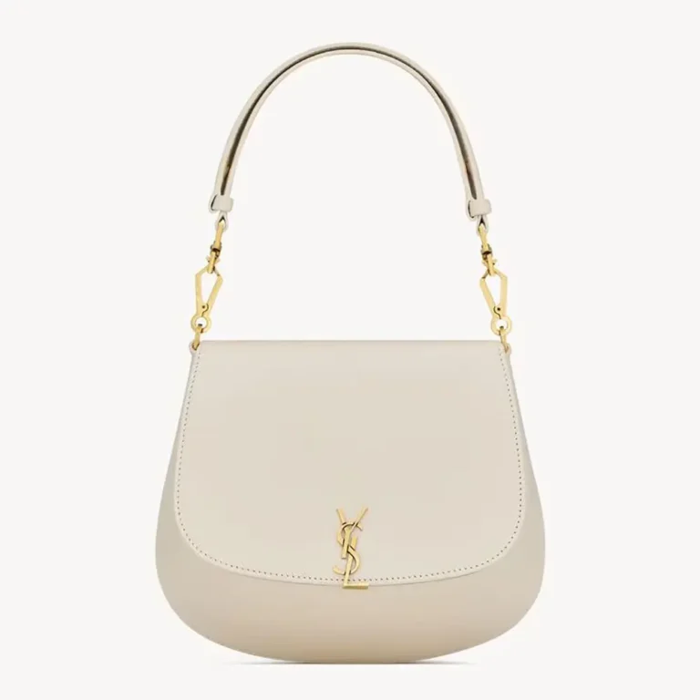 Saint Laurent YSL Women Voltaire Top Handle in Box Saint Laurent-White