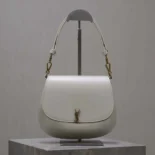 Saint Laurent YSL Women Voltaire Top Handle in Box Saint Laurent-White