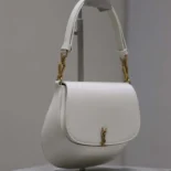 Saint Laurent YSL Women Voltaire Top Handle in Box Saint Laurent-White