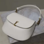 Saint Laurent YSL Women Voltaire Top Handle in Box Saint Laurent-White