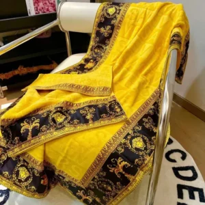 Versace I Love Baroque Beach Towel in the Cotton
