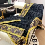Versace I Love Baroque Beach Towel in the Cotton