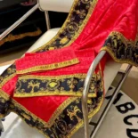 Versace I Love Baroque Beach Towel in the Cotton