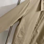 Burberry Men Gabardine Harrington Jacket 80710571