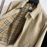 Burberry Men Gabardine Harrington Jacket 80710571
