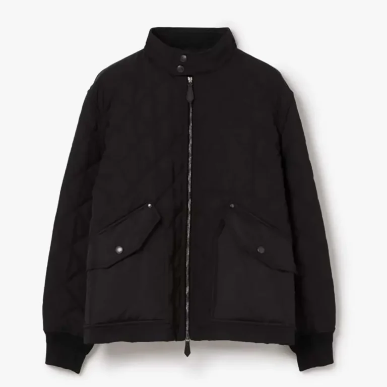 Burberry Men Quilted Thermoregulated Harrington Jacket 80479341