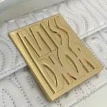 Dior Women Miss Dior Flap Bag Latte Quilted Miss Dior Allover Calfskin