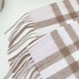 Burberry Unisex Check Cashmere Scarf-Pink 80497111Burberry Unisex Check Cashmere Scarf-Pink 80497111