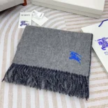 Burberry Unisex Reversible Cashmere Scarf-Grey 80778241