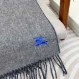 Burberry Unisex Reversible Cashmere Scarf-Grey 80778241