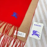 Burberry Unisex Reversible Cashmere Scarf-Red 80778231