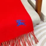 Burberry Unisex Reversible Cashmere Scarf-Red 80778231