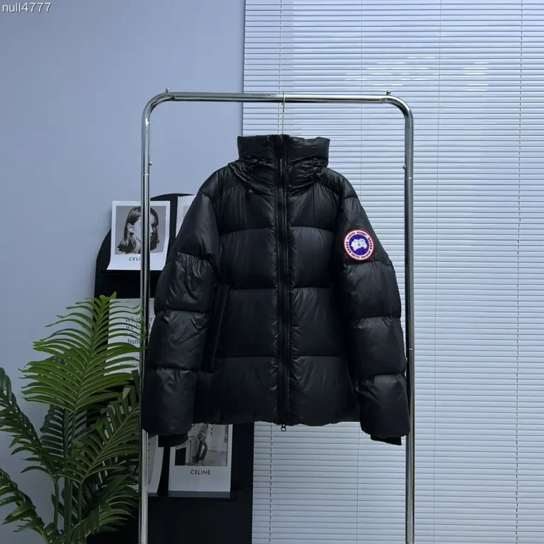 Canada Goose Men Cypress Puffer with Recycled Feather-Light-Ripstop-Black