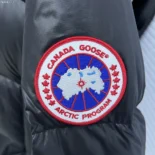 Canada Goose Men Cypress Puffer with Recycled Feather-Light-Ripstop-Black