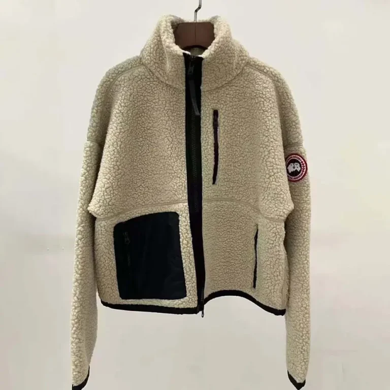 Canada Goose Women Beige Simcoe Fleece Jacket