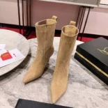 Christian Louboutin Women Santigag 85 mm Low Boots Veau Velours