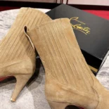 Christian Louboutin Women Santigag 85 mm Low Boots Veau Velours