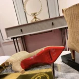 Christian Louboutin Women Santigag 85 mm Low Boots Veau Velours