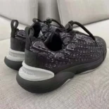 Dior Men B24 Sneaker Black Dior Oblique Technical Fabric