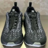 Dior Men B24 Sneaker Black Dior Oblique Technical Fabric