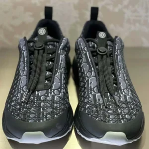 Dior Men B24 Sneaker Black Dior Oblique Technical Fabric