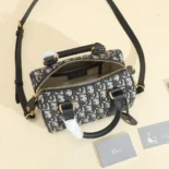 Dior Unisex Dior Groove 20 Bag Blue Dior Oblique JacquardDior Unisex Dior Groove 20 Bag Blue Dior Oblique Jacquard