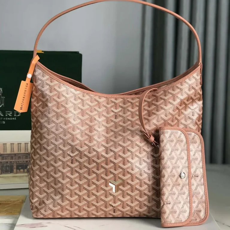 Goyard Unisex Bohème Hobo bag-Pearly Coral BOHEMEPMLTY92CL92P