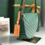 Goyard Unisex Hirondelle Bag-Green HIRONDPMLTY09CL09P